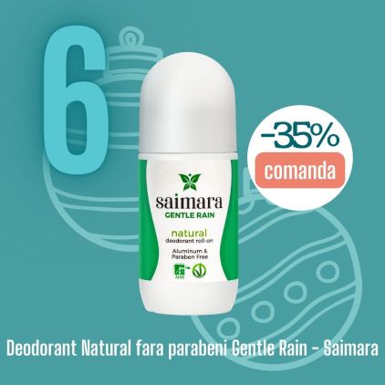 Deodorant Natural dara parabeni Gentle Rain